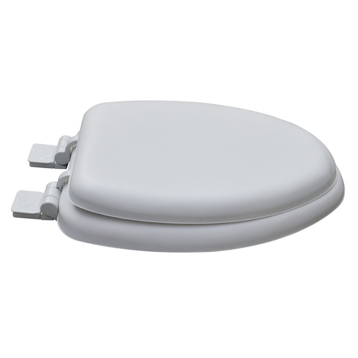 PlumbingTechnologiesLLC Siège de toilette allongé à fermeture lente et silencieuse de qualité PlumbingTechnologiesLLC Siège de toilette allongé à fermeture lente et silencieuse de qualité